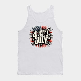 Happy 4th of July Tank Top